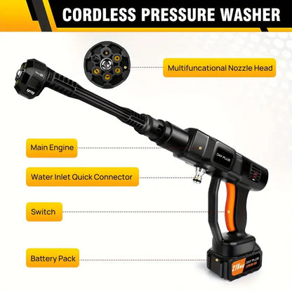 Cordless Power Washer Portable Pressure Washer